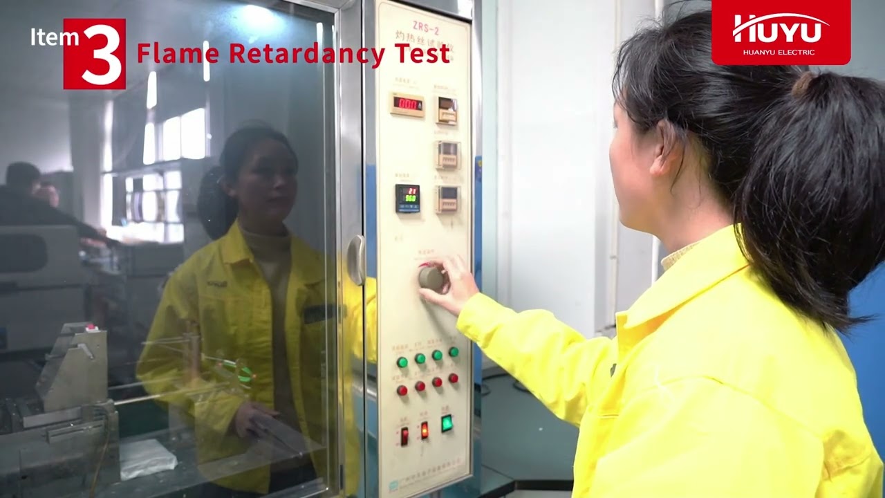 The First Line of Defense in Electrical Safety: Inside Huyu Electric’s MCB Inspection Lab 🛡️