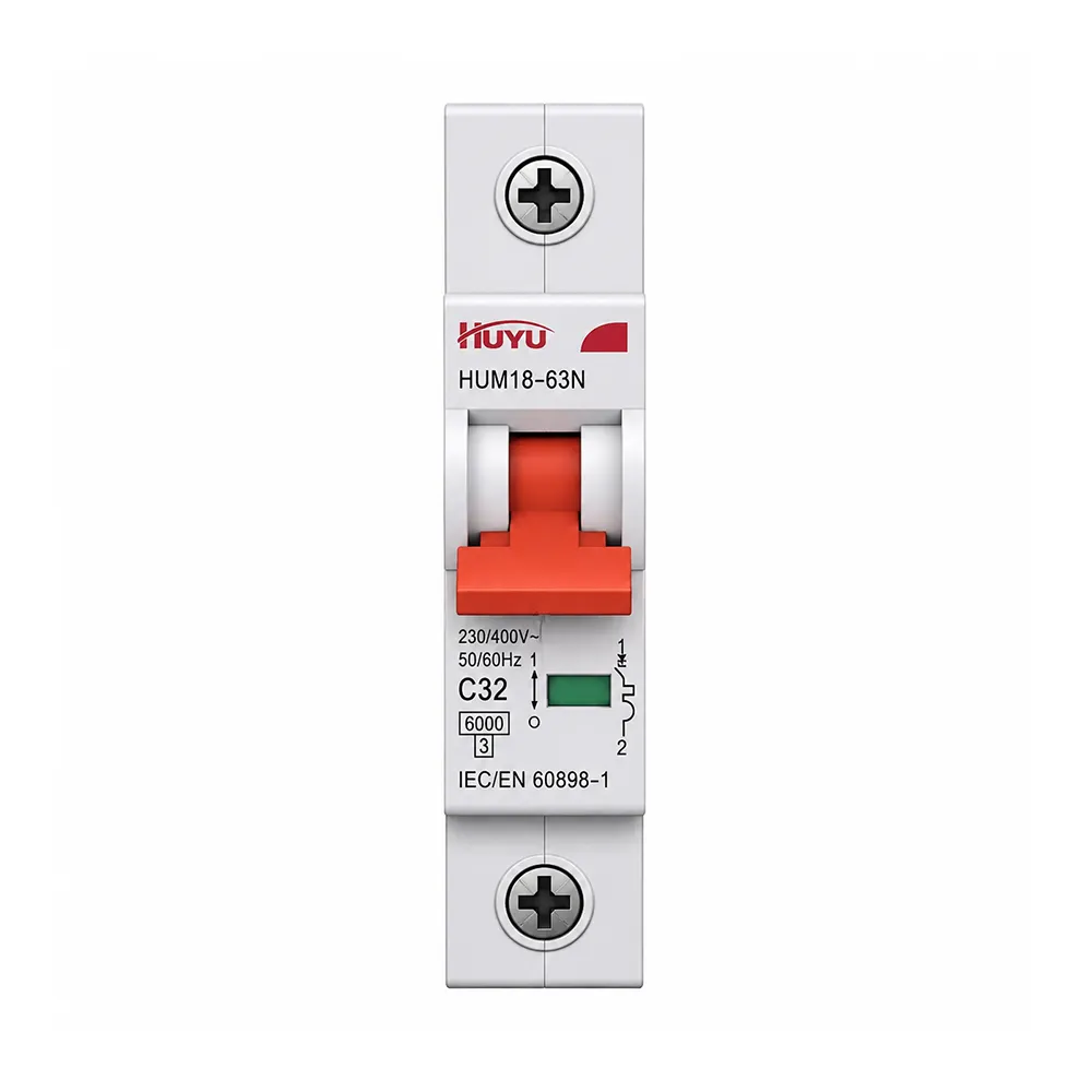 HUM18-63N MCB – 1P to 4P, 63A,Type B/C/D